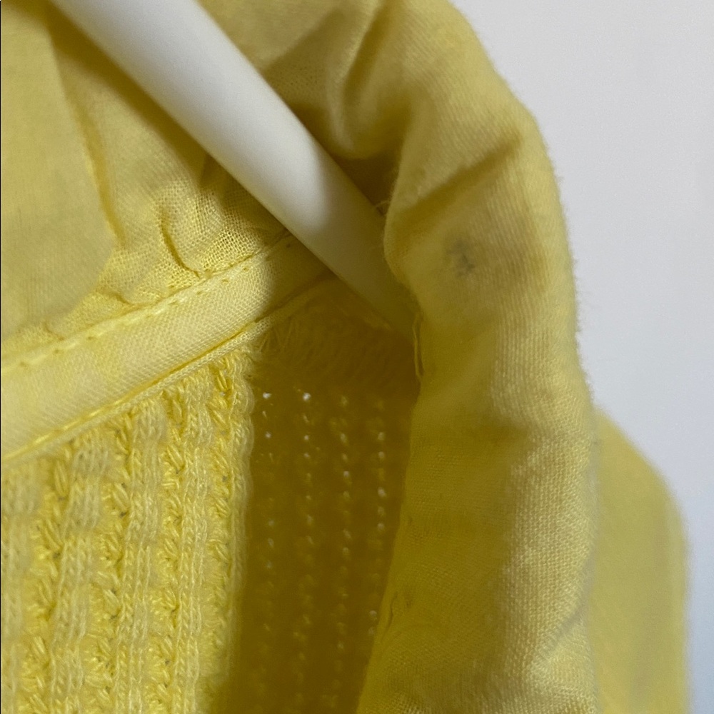 Free People FP One Scout Jacket; Yellow; Size Small - Picture 12 of 12